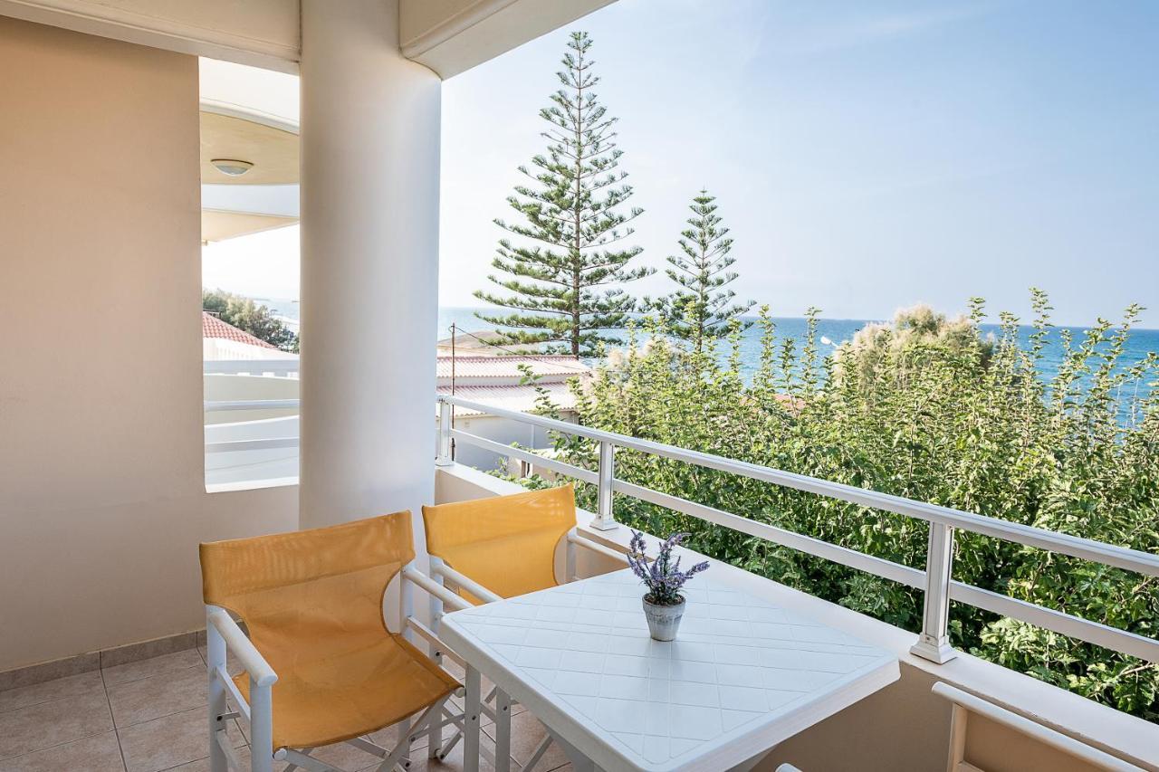 Angela Beach Aparthotel Platanias  Exterior photo