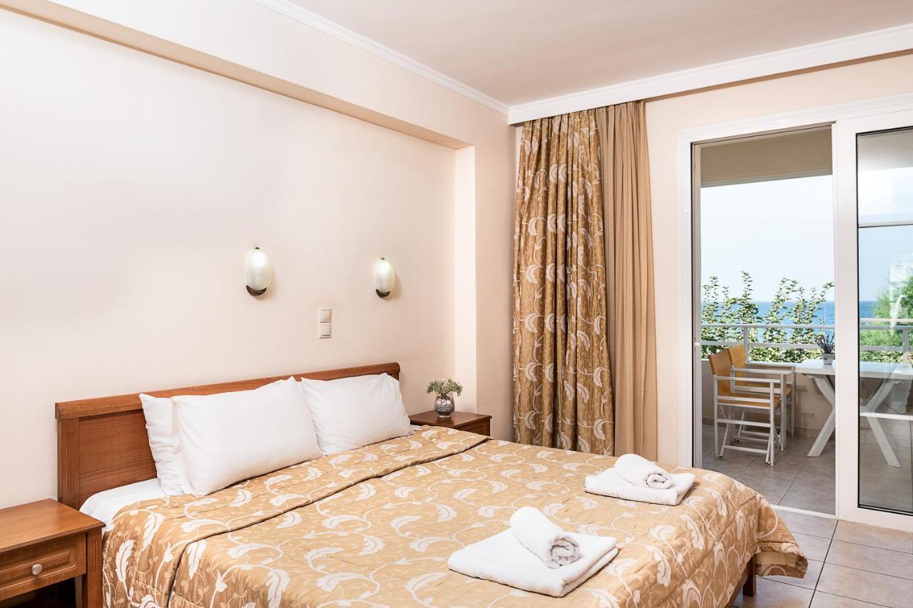 Angela Beach Aparthotel Platanias  Exterior photo