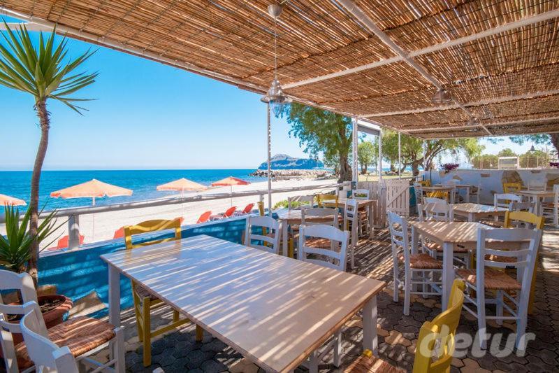 Angela Beach Aparthotel Platanias  Exterior photo
