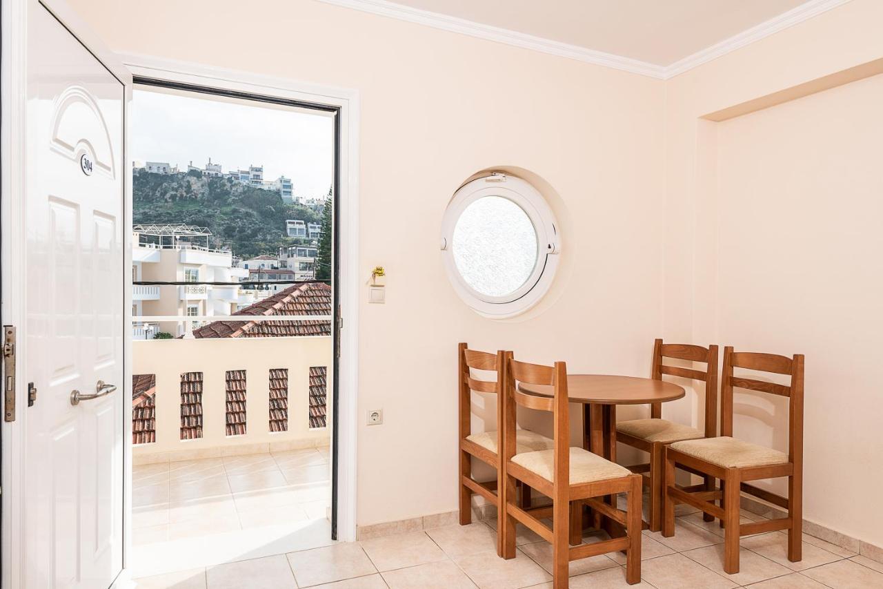 Angela Beach Aparthotel Platanias  Exterior photo